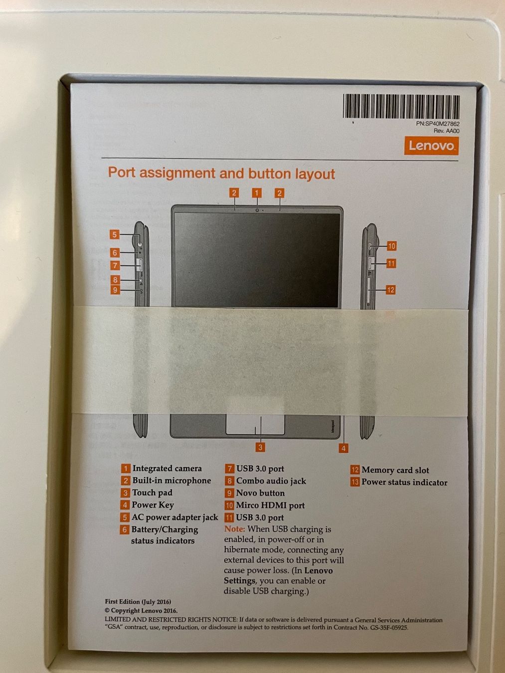 Lenovo Notebook: Lenovo ideapad 710S-13IKB – Usato da Zell ZH venduto da Guffos 3