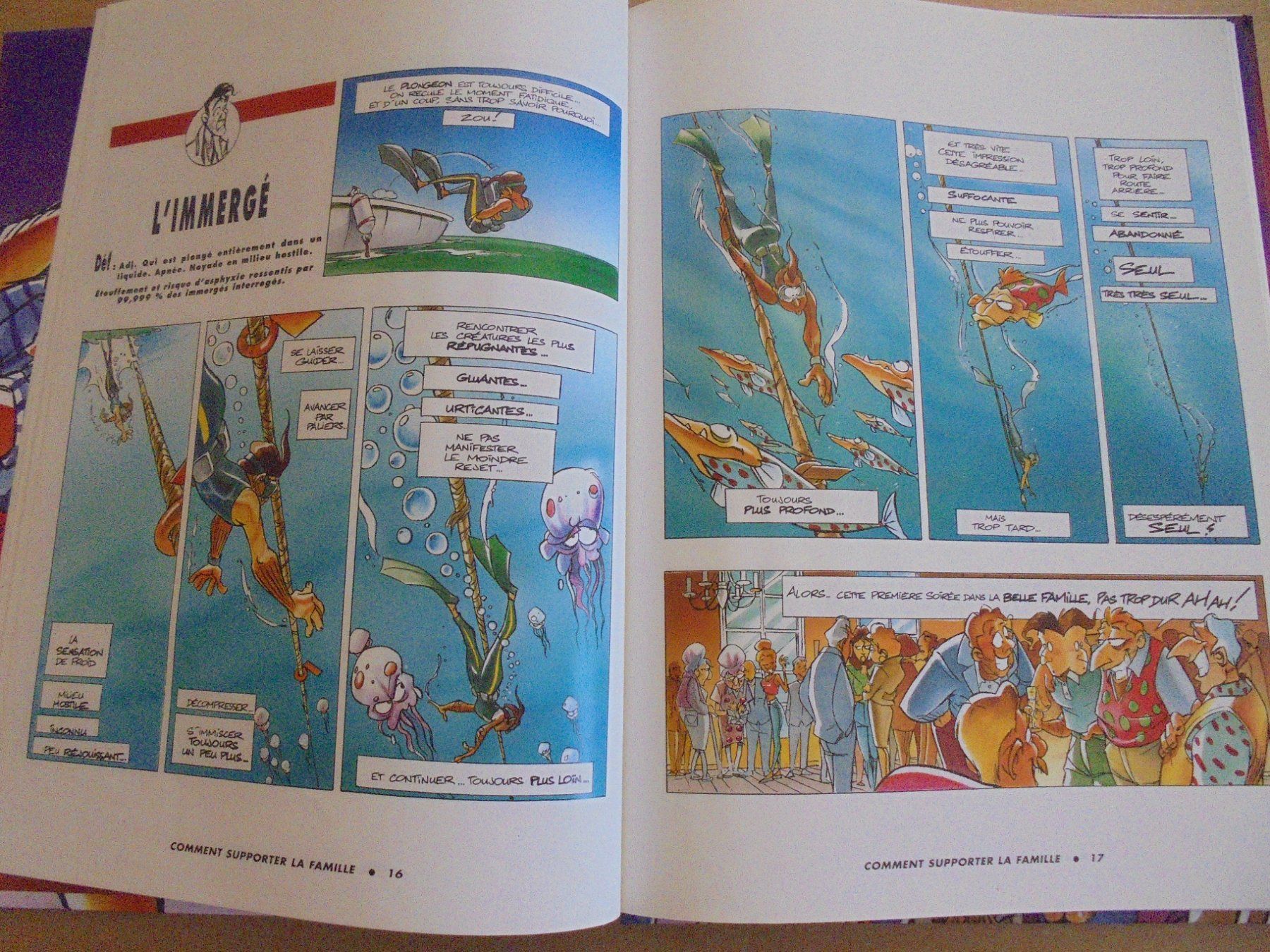 Fumetti: " Comment supporter la famille " de Fredman & Jim 2001 – Usato da Crissier venduto da Promopost 4
