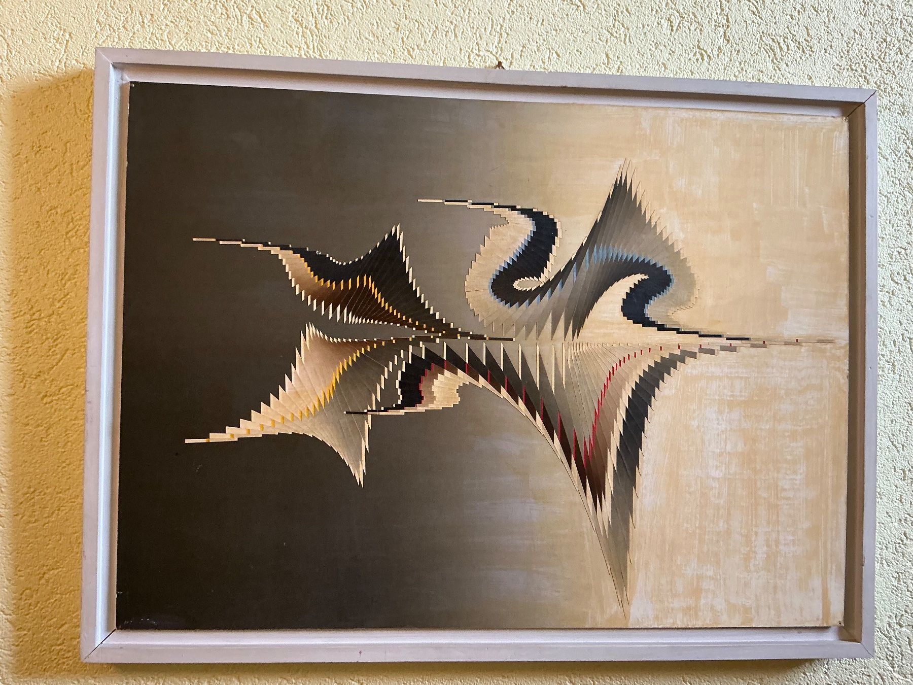 Tableaux: Willi Eichenbenz 1909-1998 Abstrakte Koposition – D'occasion à Birsfelden par Sira1961