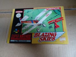 Blazing Skies SNES OVP