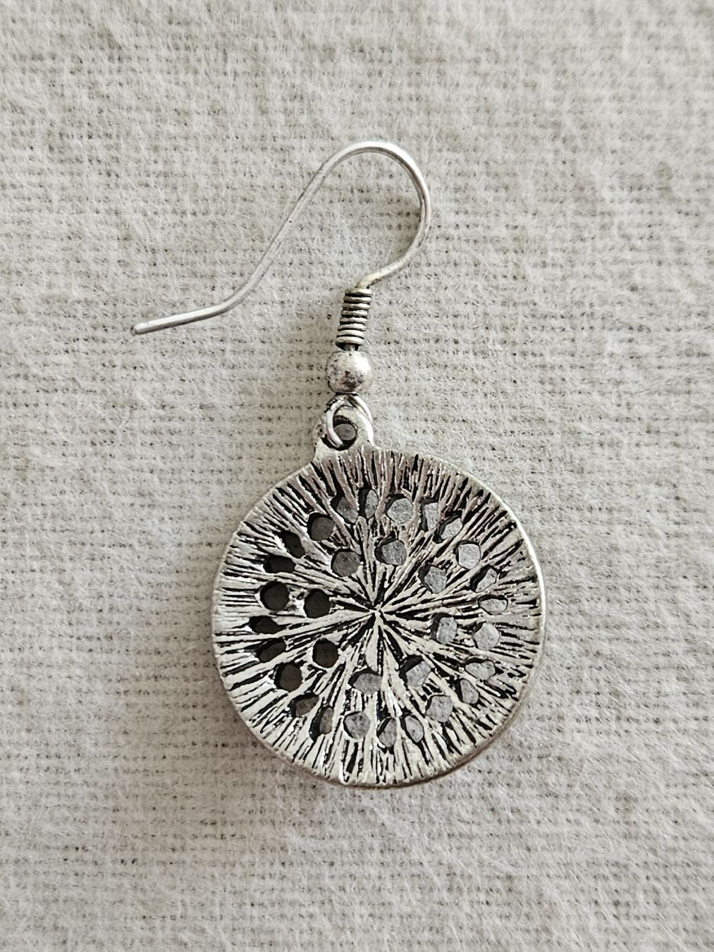 Boucles d'oreille: Modeschmuck Ohrhänger mit türkisfarbigem Stein – D'occasion à Bern par Sabulise 2