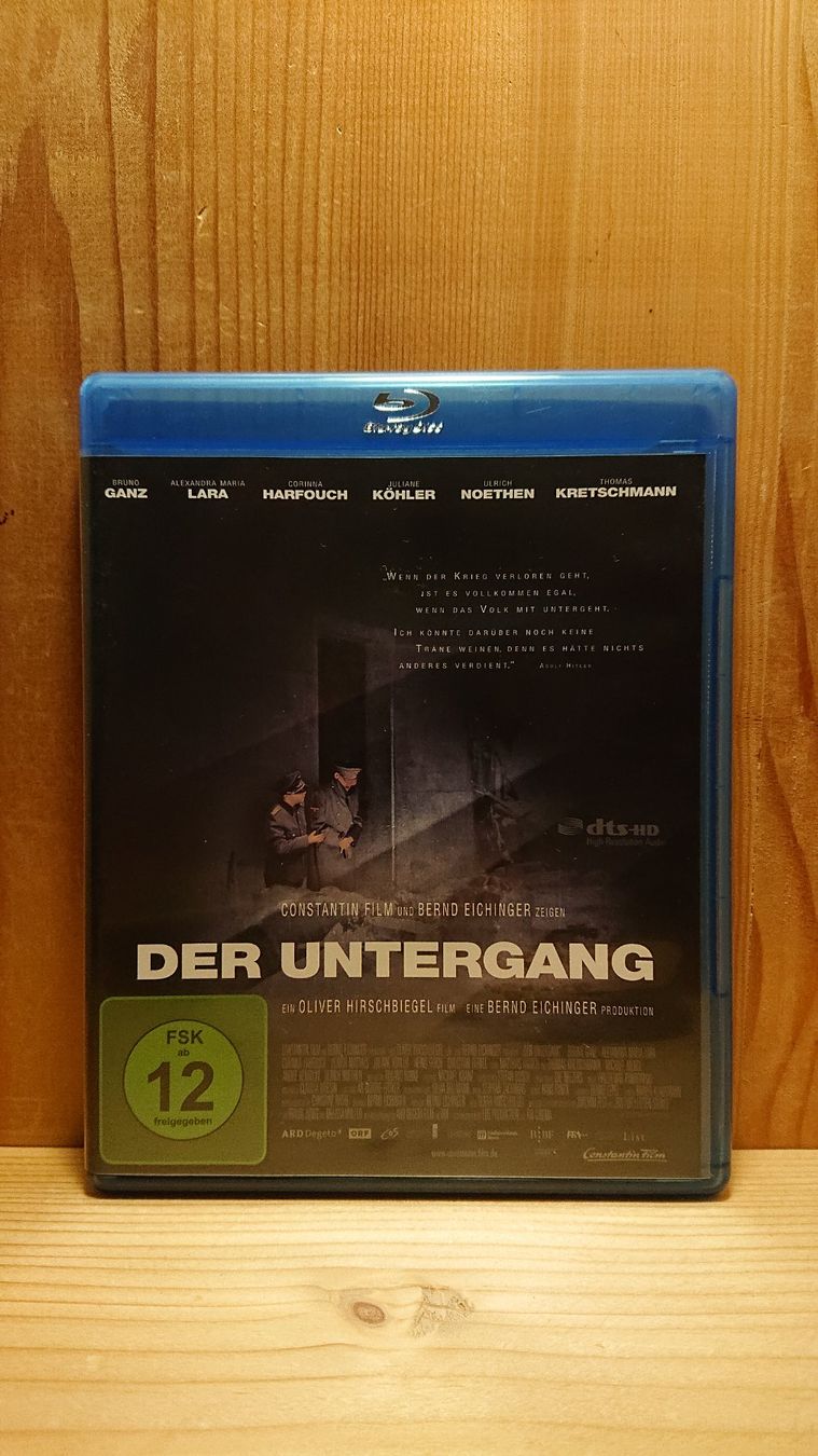 Tutti i DVDs: DER UNTERGANG Blu-Ray mit Bruno Ganz – Usato da Wilderswil venduto da Exebub