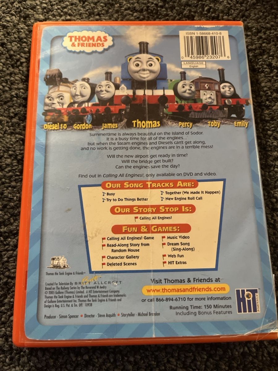 Tutti i DVDs: Thomas & Friends Calling All Engines (21762) – Usato da Ruswil venduto da jan_bxl5 1