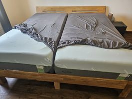 Bett 200x200 inkl beides von Tempur: Matratzen+Rost