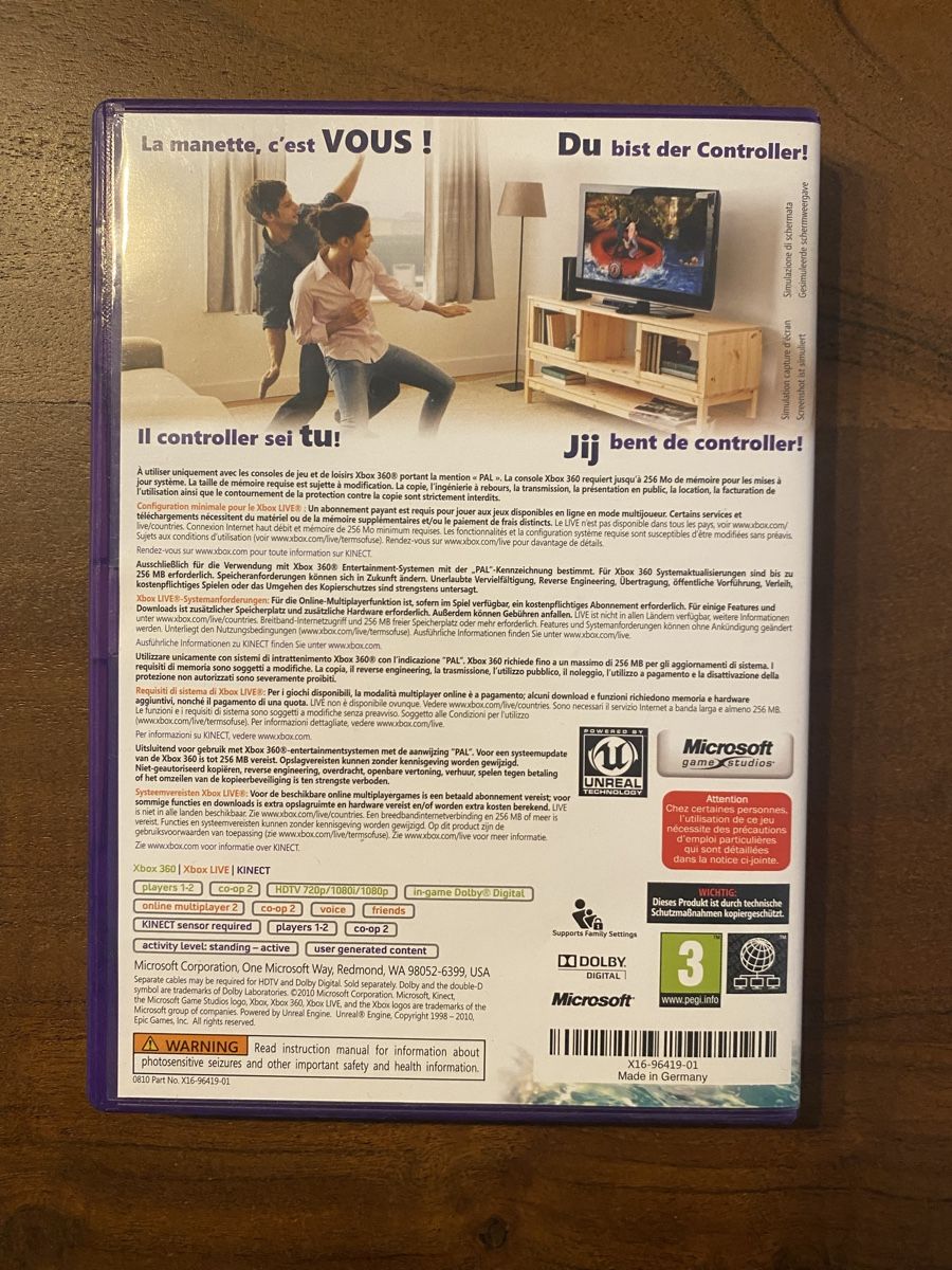 Microsoft Spiele: Kinect Adventures für Xbox 360 (Kinect) – Gebraucht aus Thunstetten von Virus_33 2