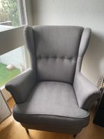 Fauteuil oreiller IKEA STRANDMON - Gris