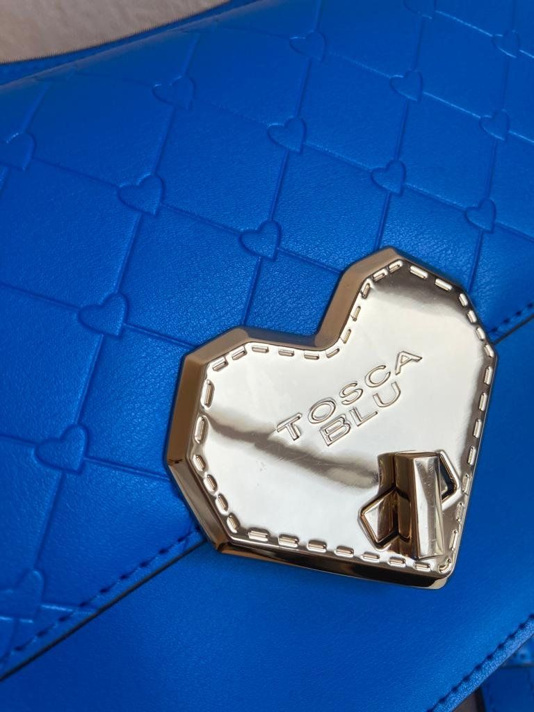 Tosca Blu Borse da donna: TOSCA BLU  Luxury Leather Royal Blue NEW!!! – Nuovo (secondo la descrizione) da Chêne-Bougeries venduto da Seetooyoo 2