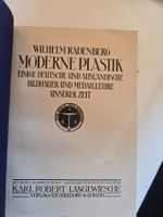 Moderne Plastik unserer Zeit - Wilhelm Radenberg - 1912