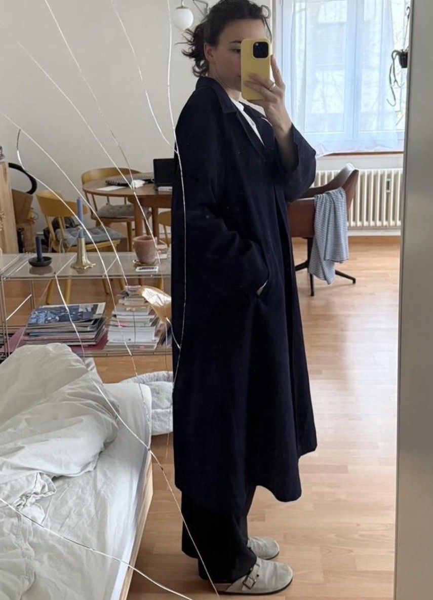 Cappotti: Cylone Navy Blue Trench Coat – Usato da Zürich venduto da sunitaf 1