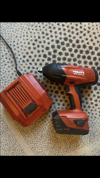 Boulonneuse Sans Fil Hilti SIW 22T-A 1/2" – Neuf Sous Emballage