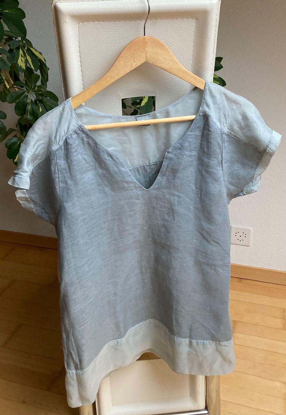 Camicette: 120% Lino Leinen / Seide Bluse Gr.36 – Usato da Unterägeri venduto da Jutka_04
