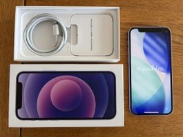 Apple iPhone 12mini violett mit Originalverpackung und Kabel
