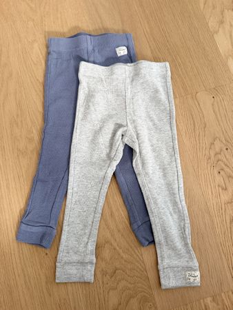 2x dünne Hose (Leggings) Gr. 86