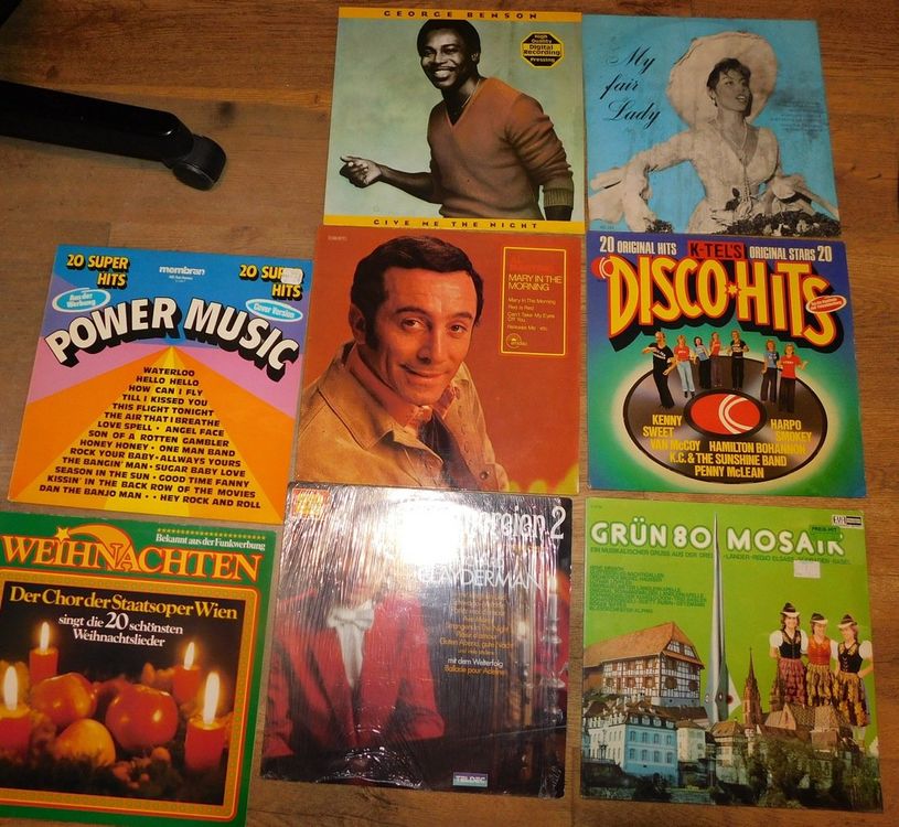 LP&amp;#39;s gemischt, 8 Stück | Kaufen auf Ricardo