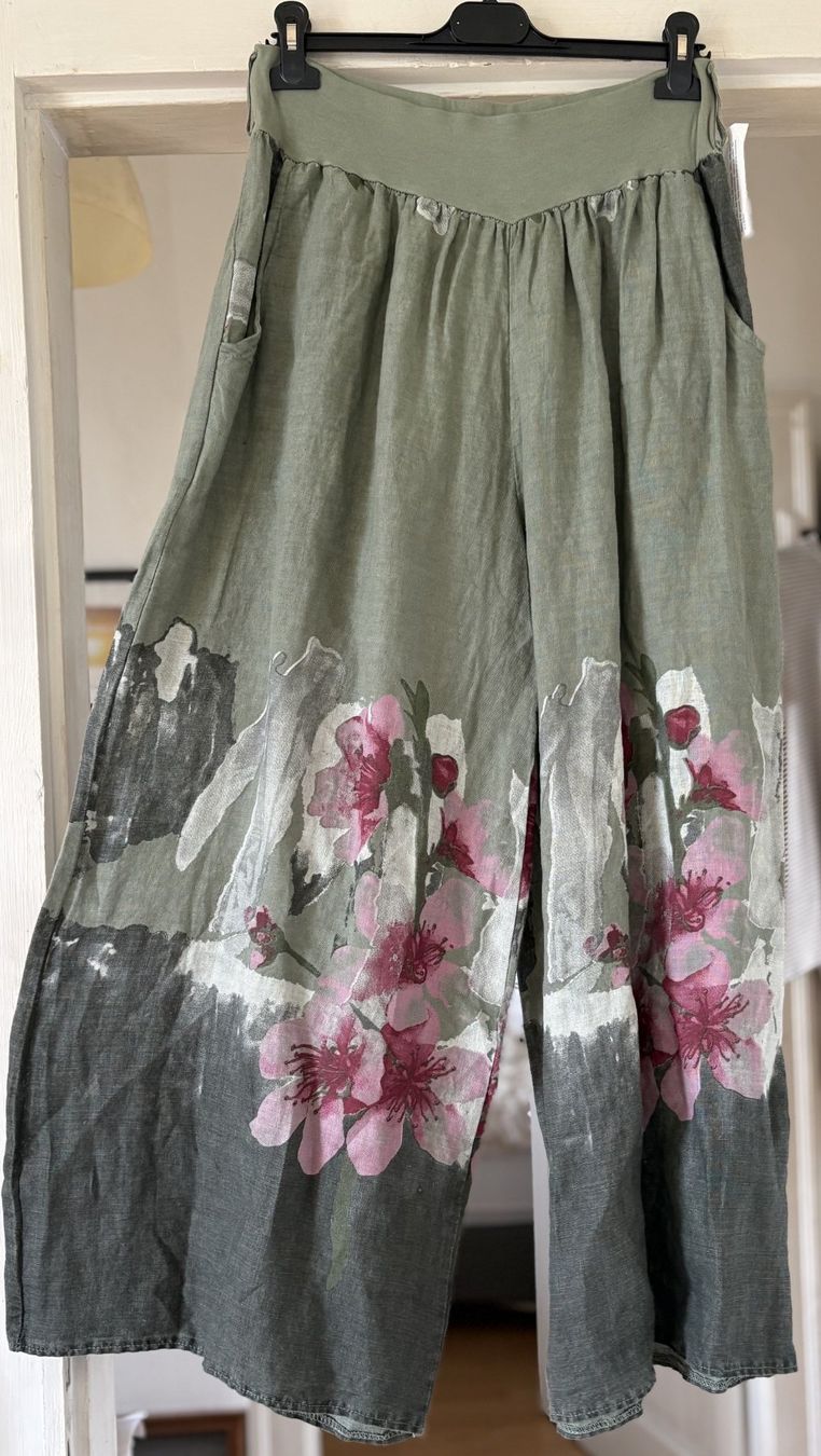 Pantaloni: PANTALONS EN LIN! M – Nuovo e nell'imballaggio originale da Locarno venduto da NicoNion 1