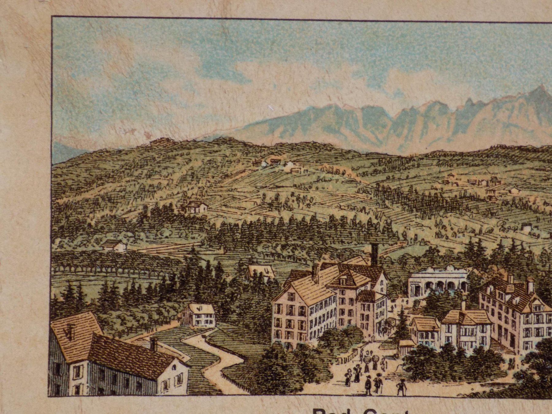 Gravures: Bad Gonten Appenzell – D'occasion à Risch par Rischli15 3