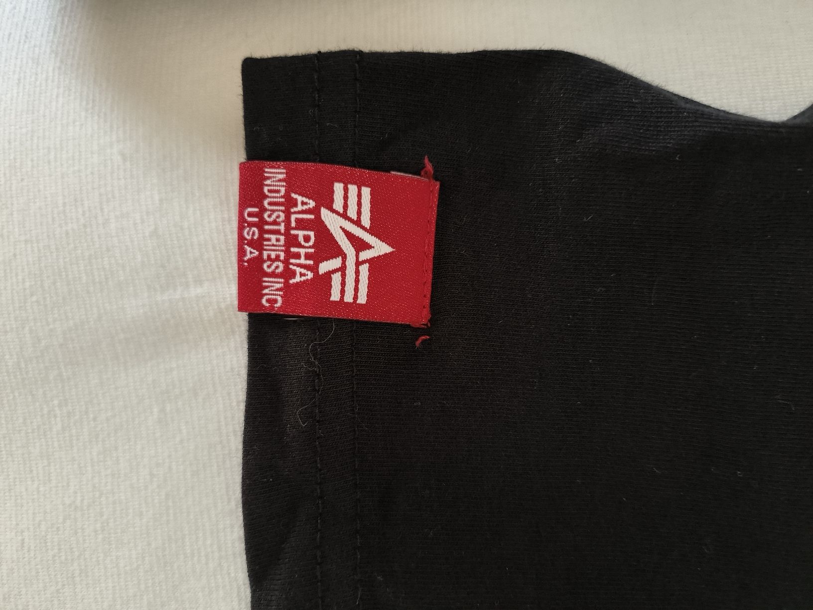T-shirt: Alpha Industries Tanktop schwarz Gr. XS – Usato da Biel/Bienne venduto da M.D.C 1
