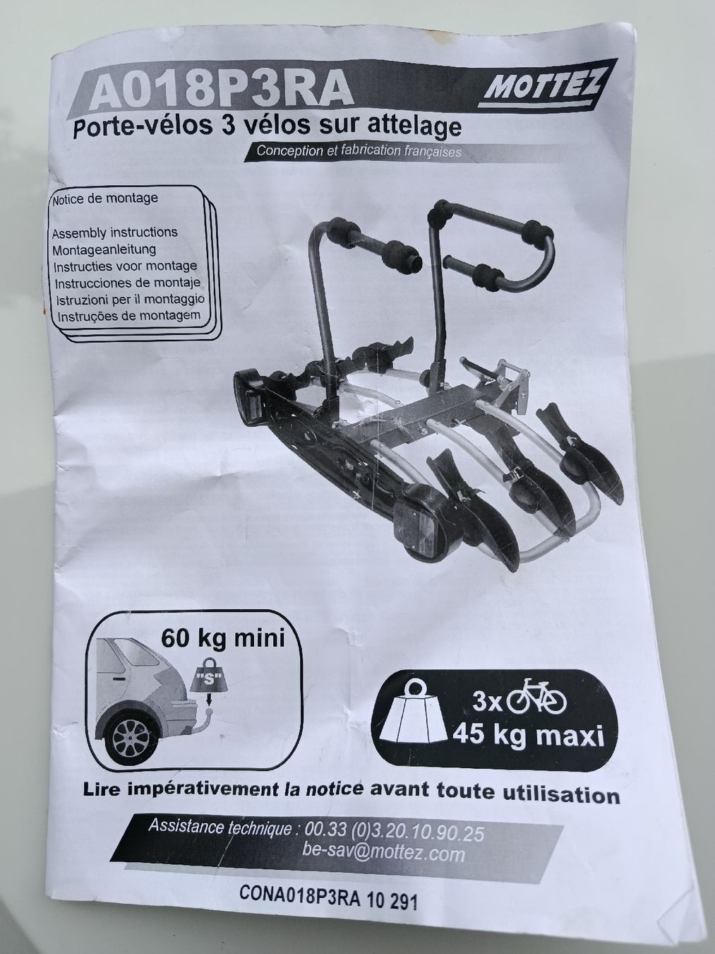 Supporti per biciclette: Fahrradträger  – Usato da Studen BE venduto da K.M.L17 2