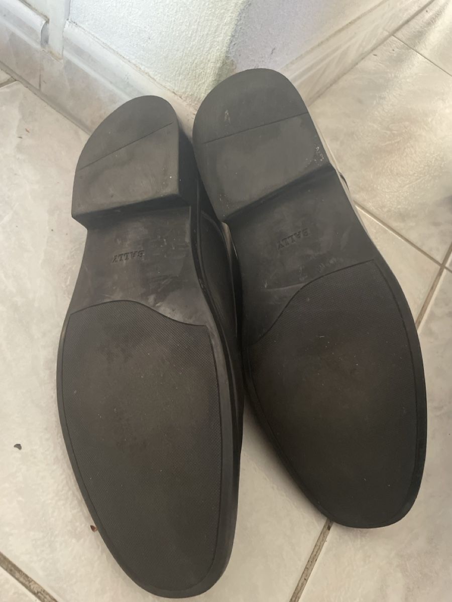 Bally Scarpe da uomo: Bally Herren Schuhe, Schwarz, Leder, Grösse 43, – Usato da Dübendorf venduto da Magnum22inch 1