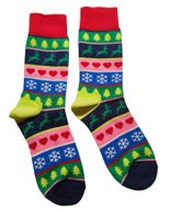 Socken Weihnachten/Hirsch/Elch/Christbaum/Herz/Stern/Star