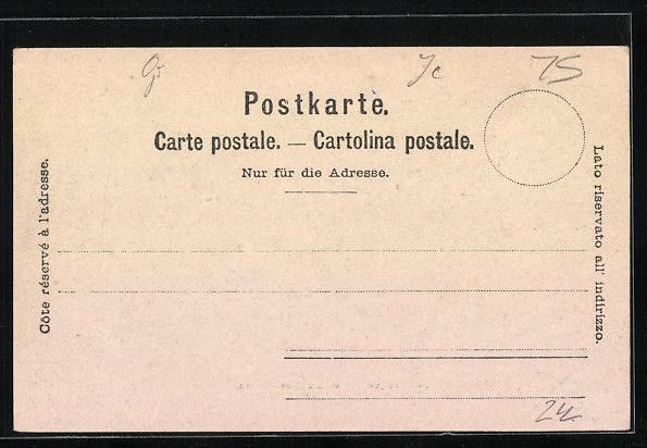Cartoline postali: Geneve, Rue du Mont-Blanc mit Kleinbahn – Usato da Berlin venduto da bartko-reher 1