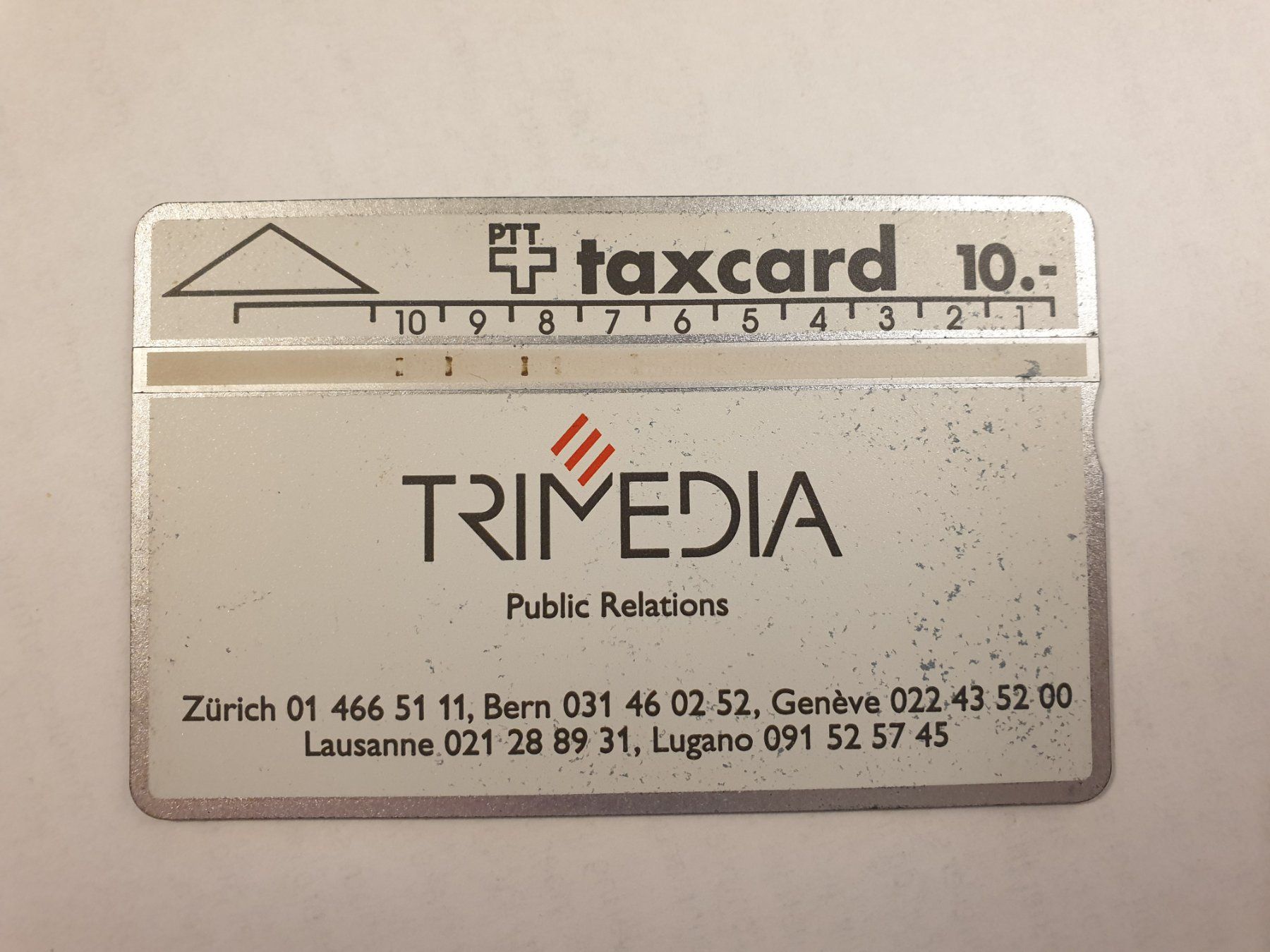 Telefon- & Taxkarten: Trimedia – Gebraucht aus Rain von chesz