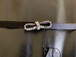 WUNDERBARER DOLCE & GABBANA GÜRTEL, SATIN, GR. 69 cm, NEU!