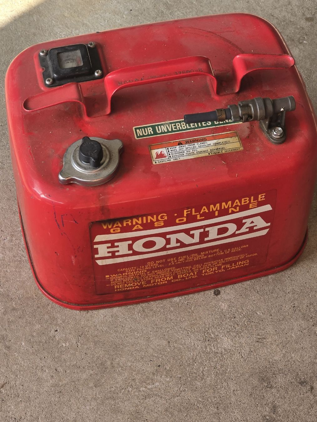 Honda Sonstiges Fahrzeugzubehör: Benzin Tank (Honda) Boot – Gebraucht aus Wallbach von Manueljerome