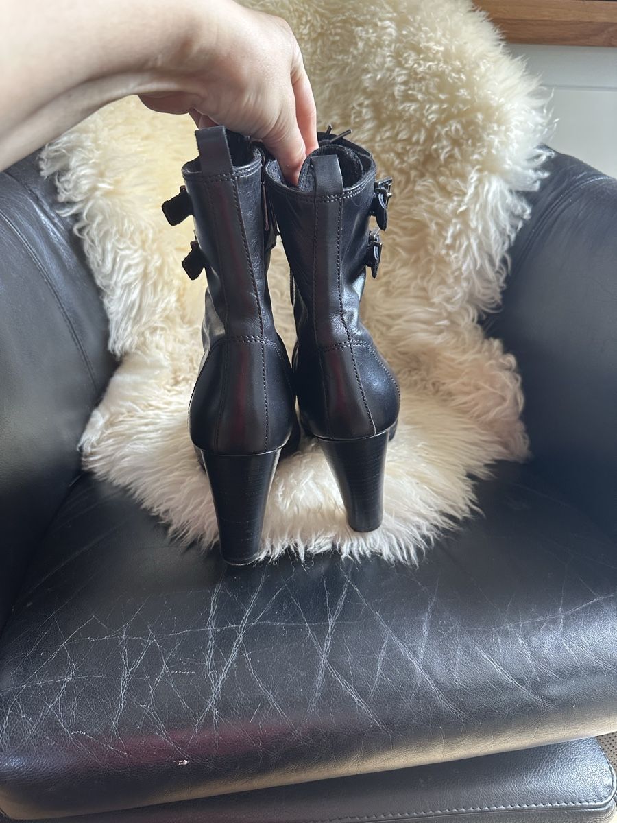Baldinini Scarpe da donna: Baldinini Gr.40 schwarz Fell Leder – Nuovo (secondo la descrizione) da Dorf venduto da marfikgnidka 4