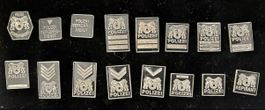 Pin Polizei Baselstadt Gradabzeichen