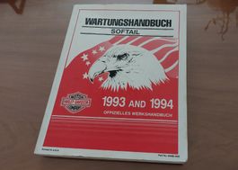 Harley-Davidson Softail Wartungshandbuch 1993-1994