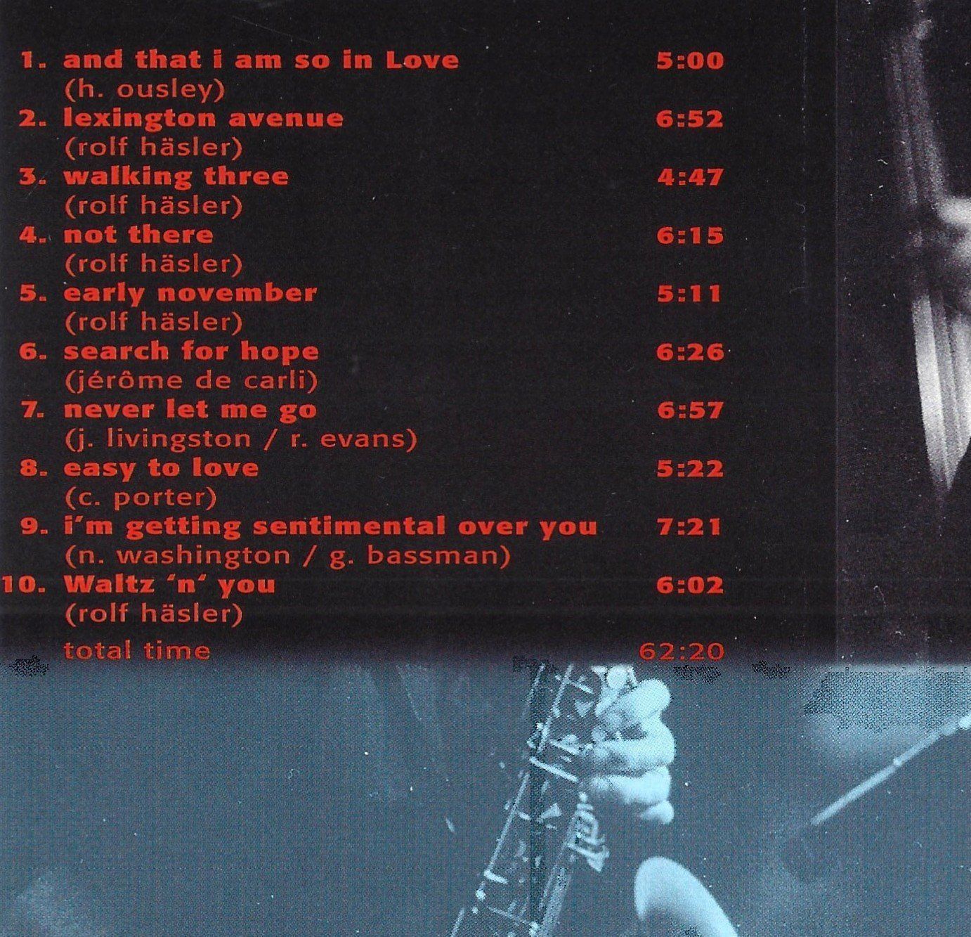 CDs: Rolf Häsler Quartet WALKING THREE Peter Horisberger JazzCD – Gebraucht aus Kandergrund von Sososo 2