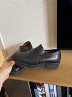 COS Schwarze Leder Schuhe, Top Zustand, Grösse 38