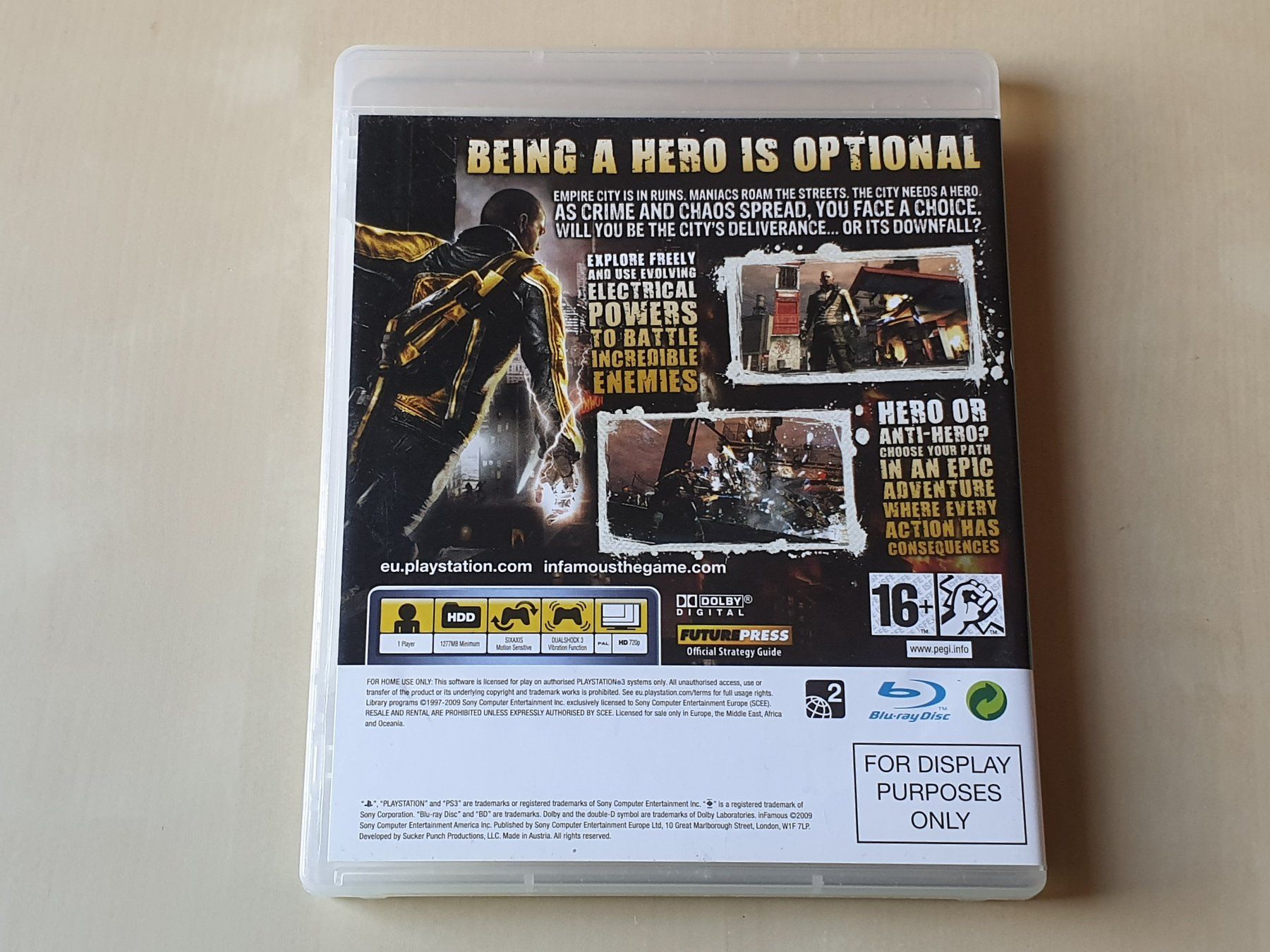 Sony Jeux: Infamous Promo – D'occasion à Stansstad par collectorsshop 1