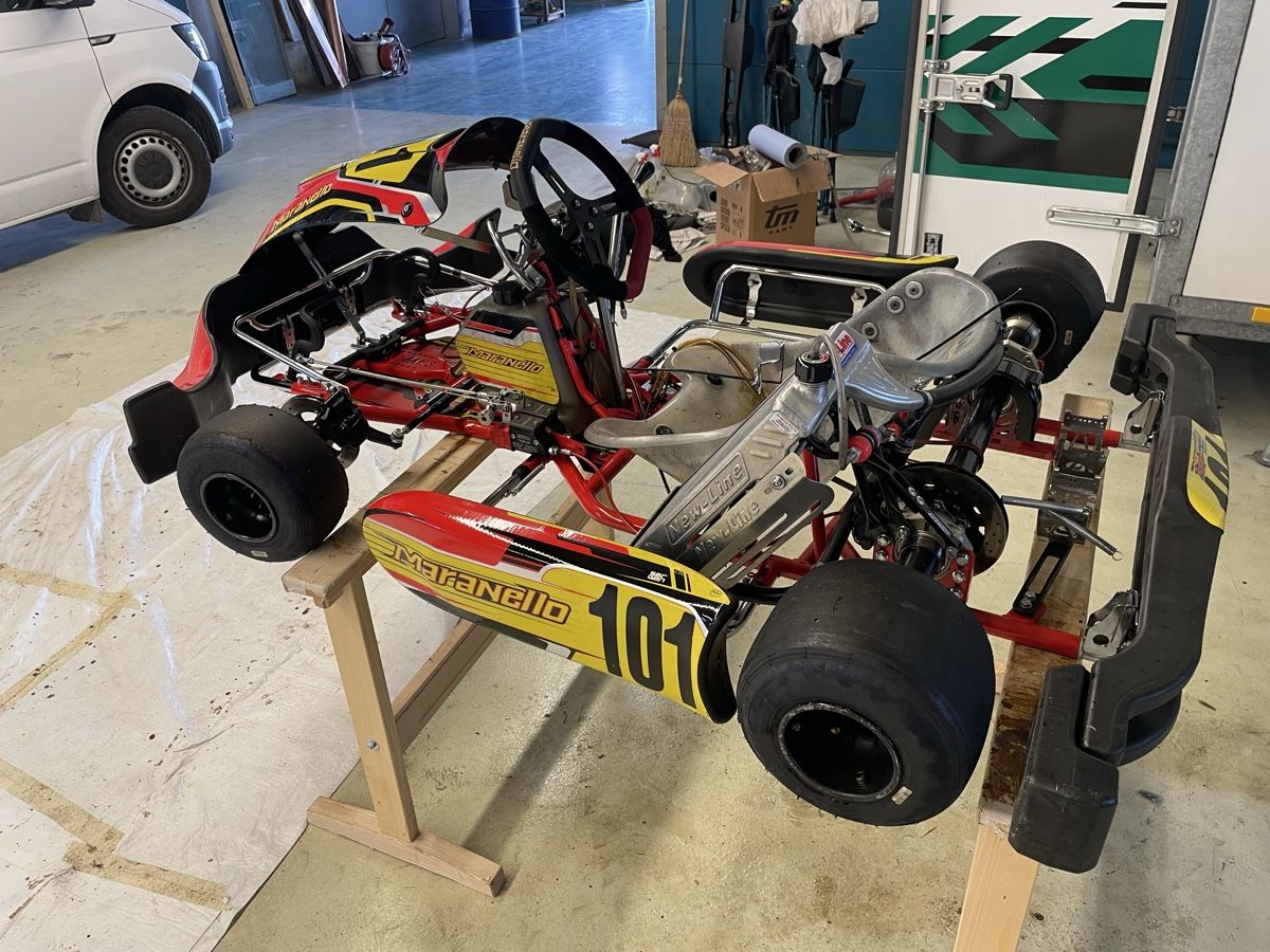 Go-Kart: Maranello Kz2 Chassis 2024 – Usato da Vinelz venduto da KaiPe123 1