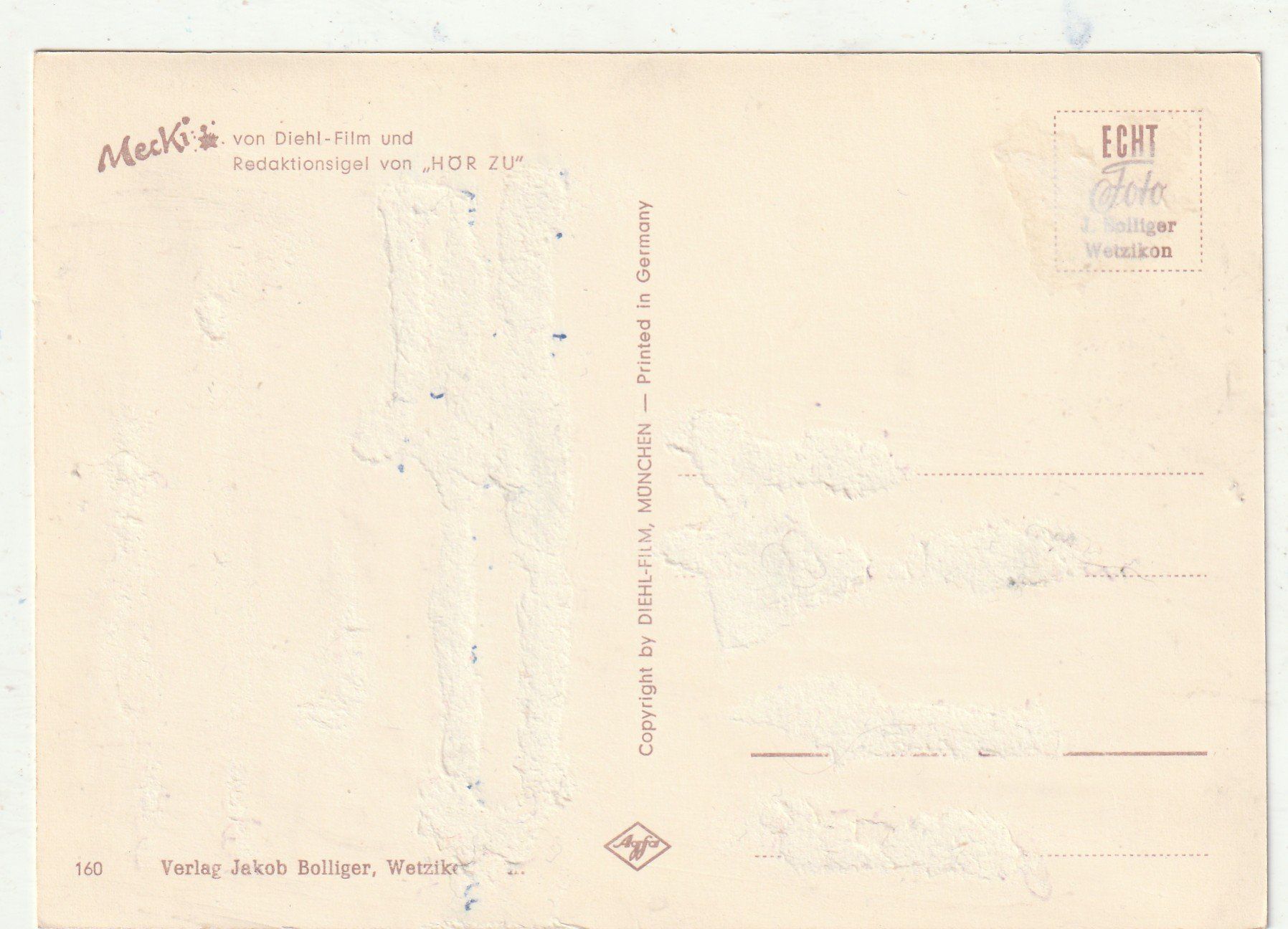 Cartoline postali: Mecki Karte – Usato da Lumbrein venduto da made02 1