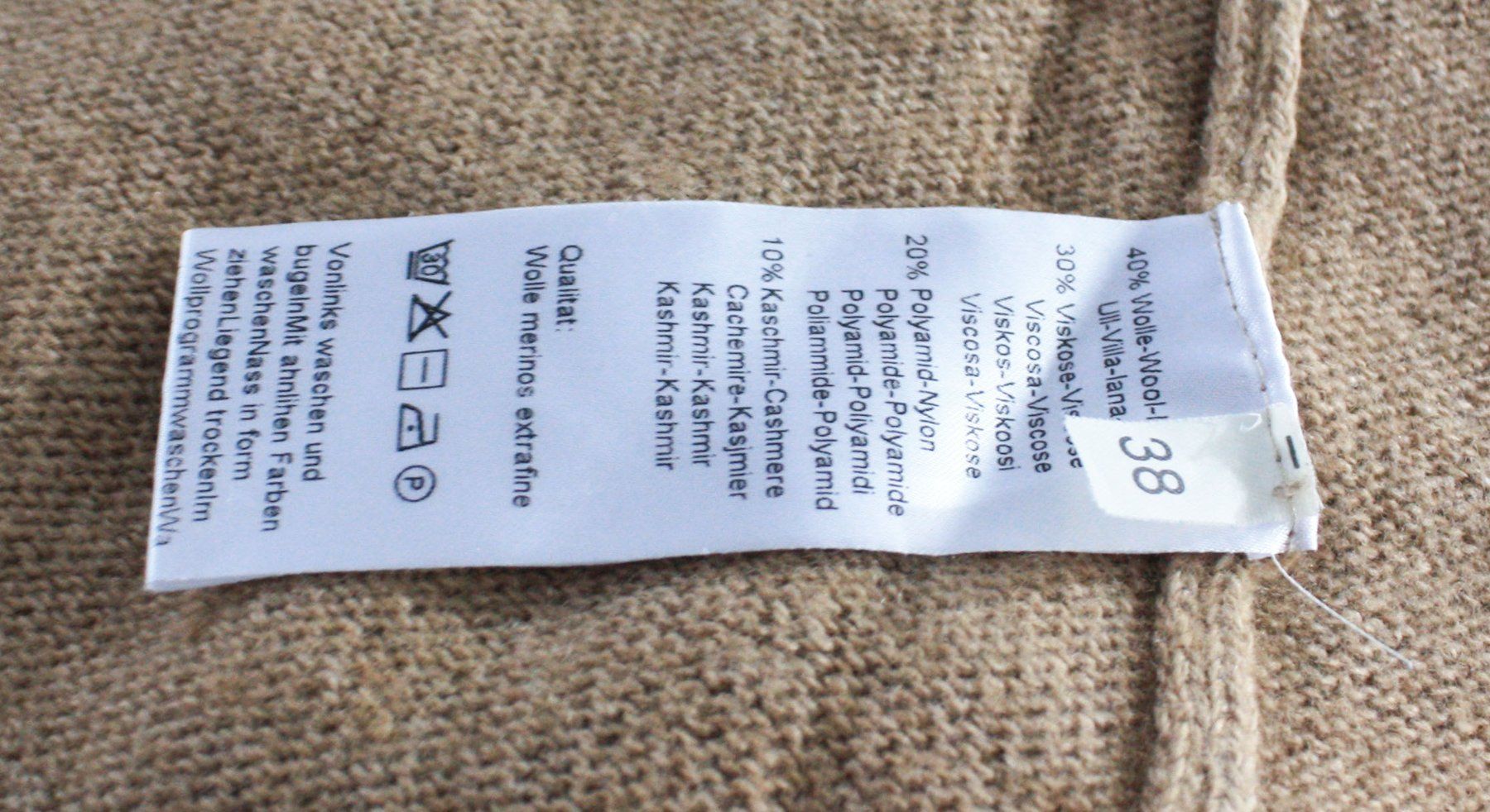 Maglioni & Felpe: SEM PER LEI Strickpullover mit Kaschmir Gr. 38 – Usato da Belp venduto da caramel-secondhand 6