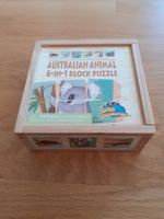 Würfel Puzzle Holz, Australian animals