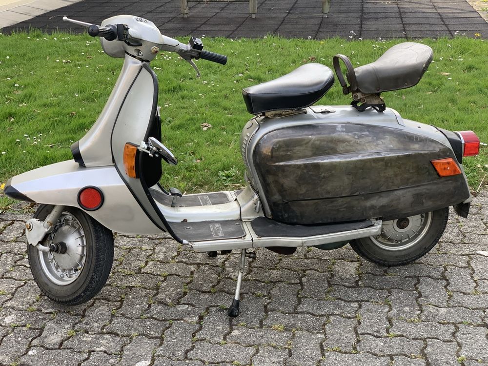 Lambretta LI 125 Running Aufkleber – Sticker Für Roller, Helm, Werkstatt | Dekoration