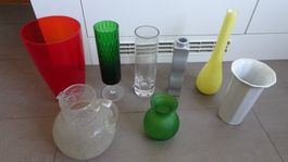 8 schöne Vasen gebraucht guter Zustand