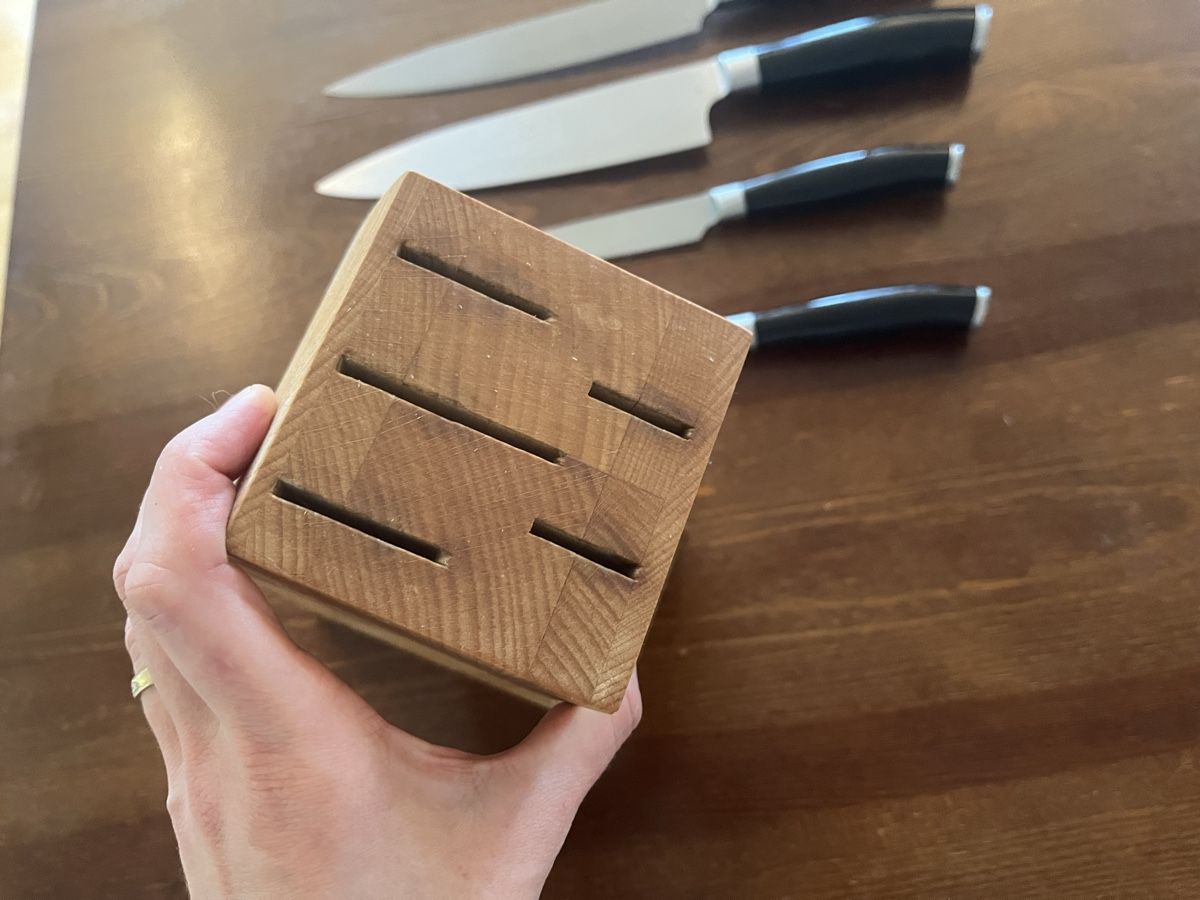 Couteaux: Gerlach Messerblock-Set mit 5 Messer – D'occasion à Birmensdorf ZH par Bela-Oz 2