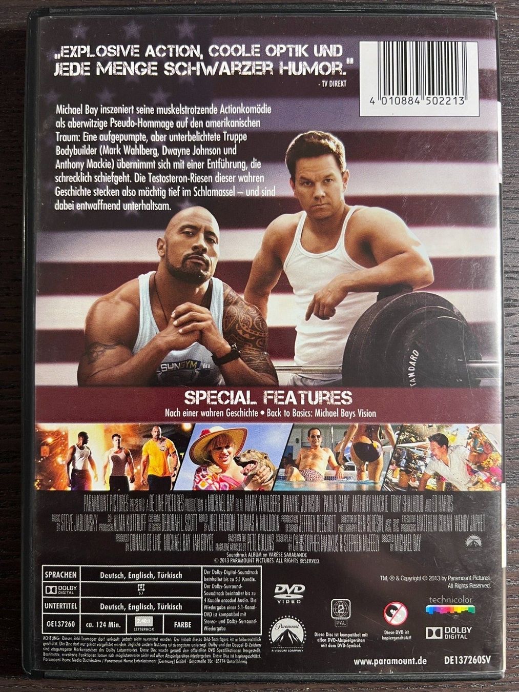 Tutti i DVDs: Pain & Gain – Usato da Zürich venduto da FilmFreunde 1