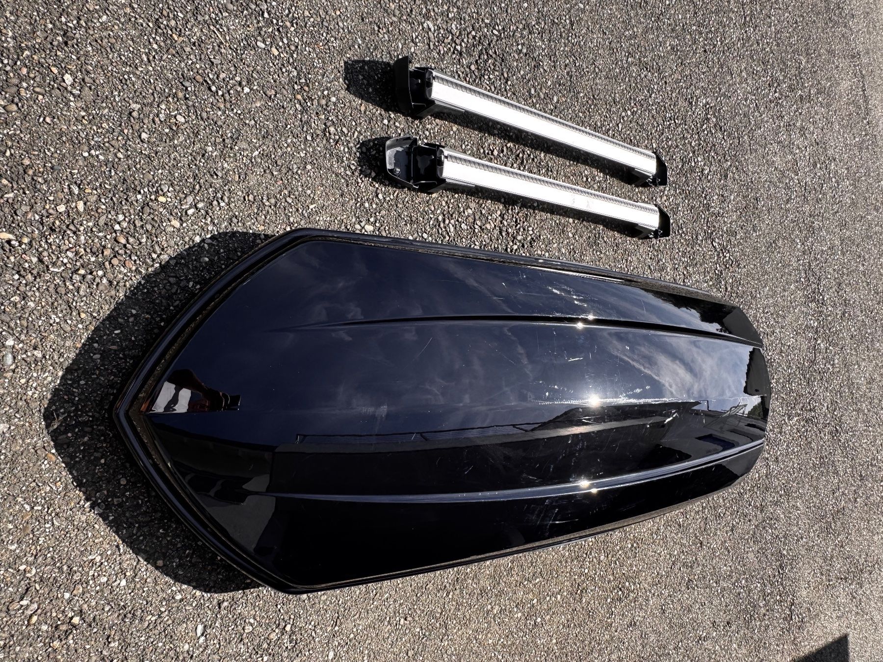 Thule Box da tetto: Dachbox Volvo Dynamic 900, schwarz glossy – Usato da Oberdorf BL venduto da Holger_Jakob 2