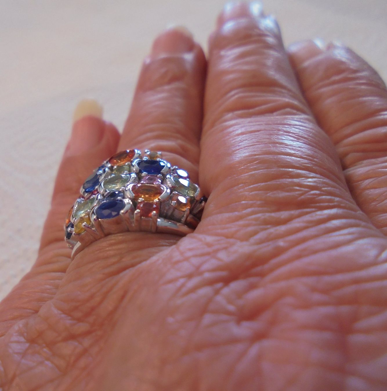 Anelli: Echtschmuck: Saphir-Silberring (53) – Nuovo (secondo la descrizione) da Zuchwil venduto da maumauchi 6