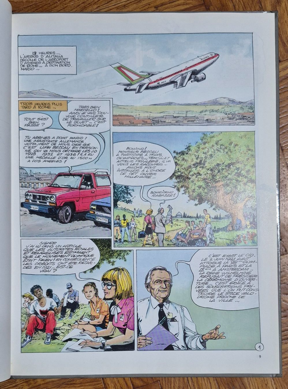 Fumetti: L' Aventure Olympique de 1928 à 1956 - EO 1992 TBE – Usato da Grand-Lancy venduto da loi_599y 3