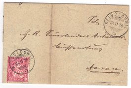 lettre de Reigoldswil  pour Aarau le 24.II.76