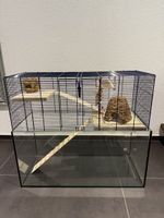 Hamsterkäfig mit Zubehör