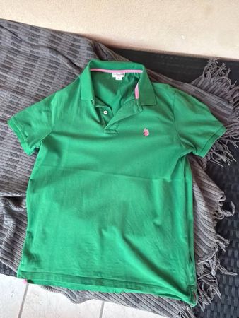 Polo Shirt Grün Herren Grösse M