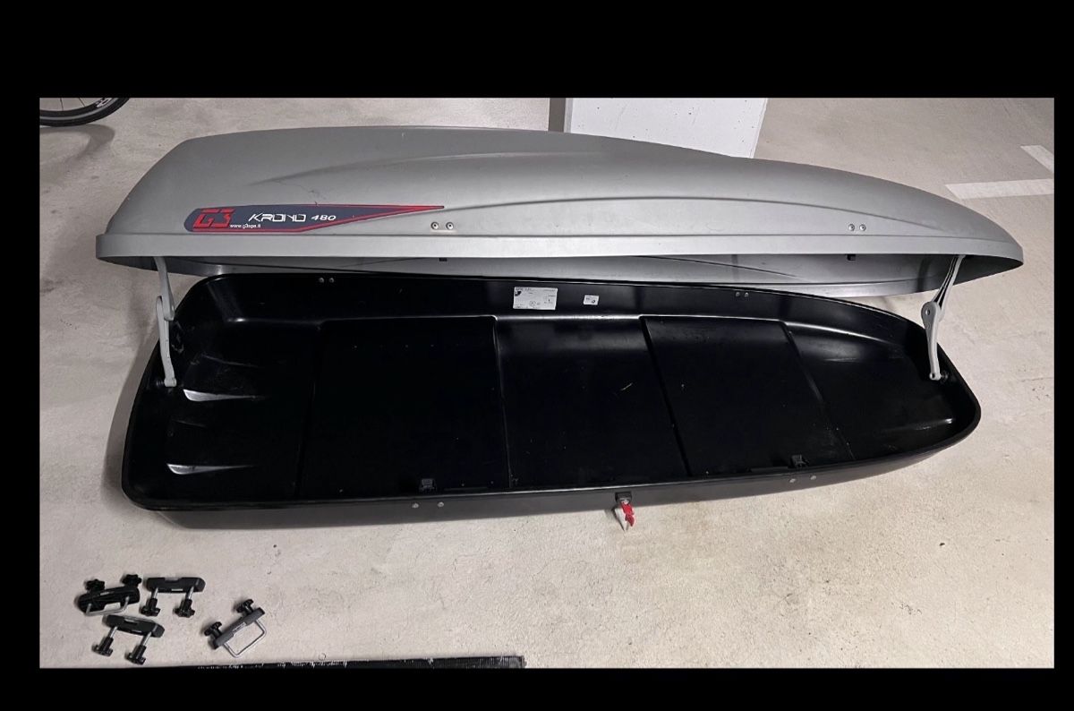 G3 Box da tetto: Dachbox mit Thule Dachträger  – Usato da Dietikon venduto da ermfam9