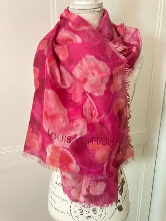 Louis Vuitton Tuch/ Stola/ Pareo/ Schal / rose indian / pink